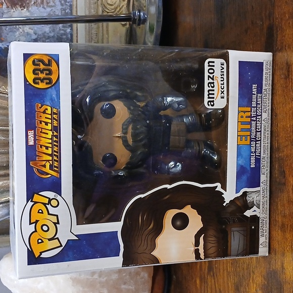 HUGE BOX X LARGE Funko Pop! Marvel Eitri Figure - Black and Brown - Picture 1 of 8